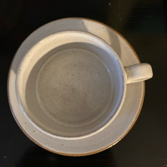 Scandinavian Coffee Tea Pot & 3 cup and saucer Set - Picture 2 of 10